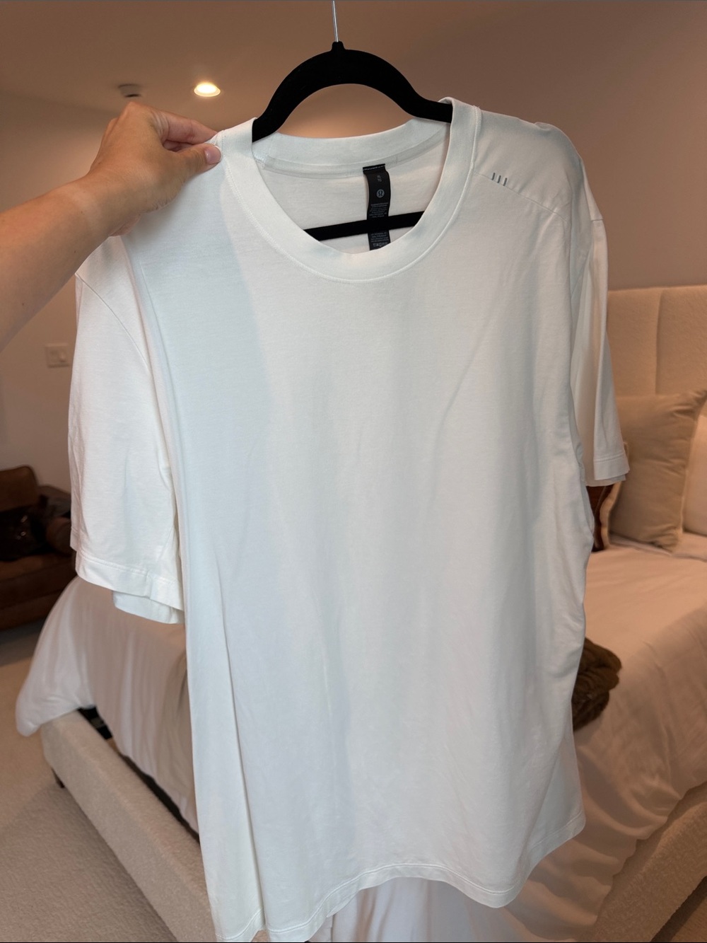 lululemon athletica White Short Sleeve Crew T-Shirt